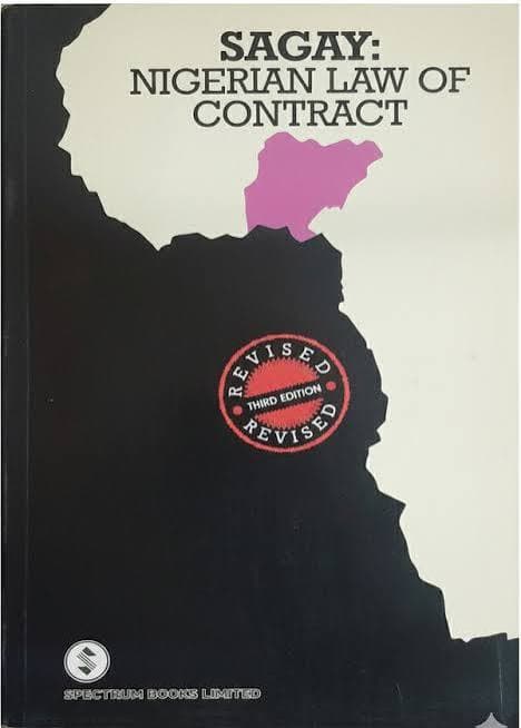 Nigerian Law of Contract book cover